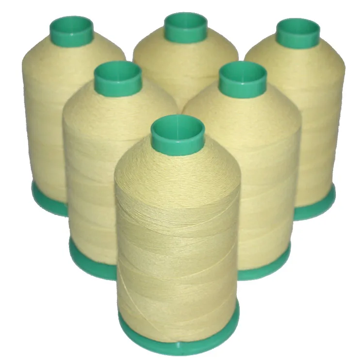 Spot supplies  203 High strength fireproofing para aramid fiber sewing thread    303  aramid  sewing thread