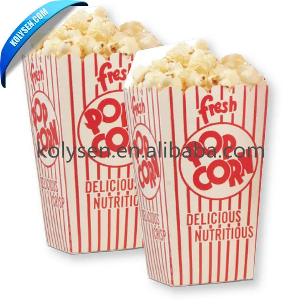 white color no printed microwave Popcorn Bags popcorn making