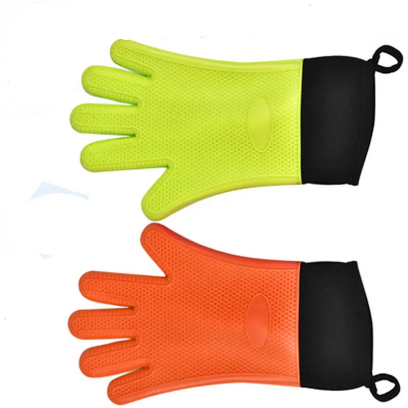 

Custom Funny Oven Mitts Heat Resistant Silicone Oven Mitts Silicone BBQ Gloves Silicone Baking Gloves, Customized