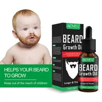 

ALIVER Natural Beard Growth Oil Essential Fuller Thicker Beard Organic Mustache Softener Beard Care Products