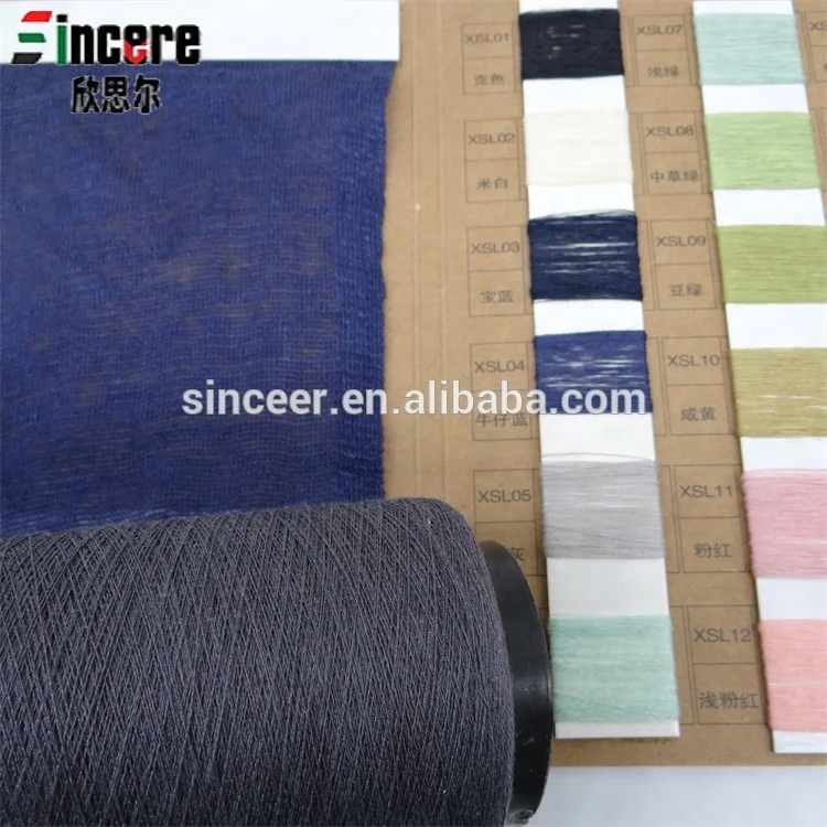
Best Price 1/24 NM 100%Linen series Linen Yarn for knitting 