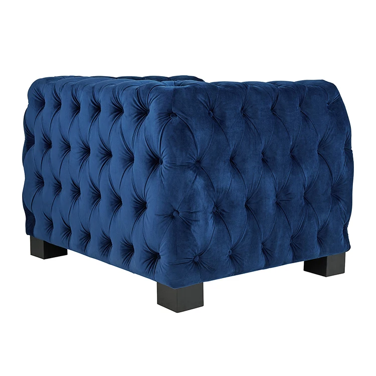 Most popular deep comfy sofas normal set blue sofa
