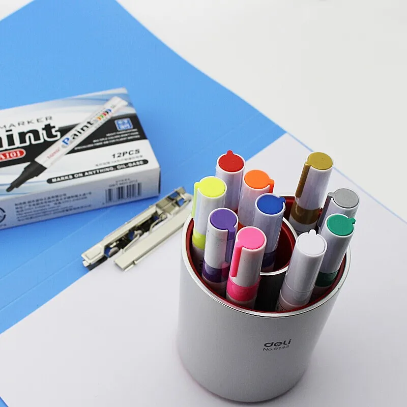 Fine Tip Paint Pens For Rock Painting Wood,Glass,Metal And Ceramic
