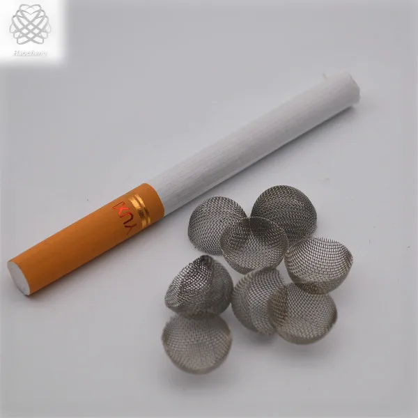 Flash And Wrapped Domed Bowl Shape Metal Stainless Steel Smoking Pipes