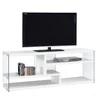 60" TV Stand With Tempered Glass TV stand furniture