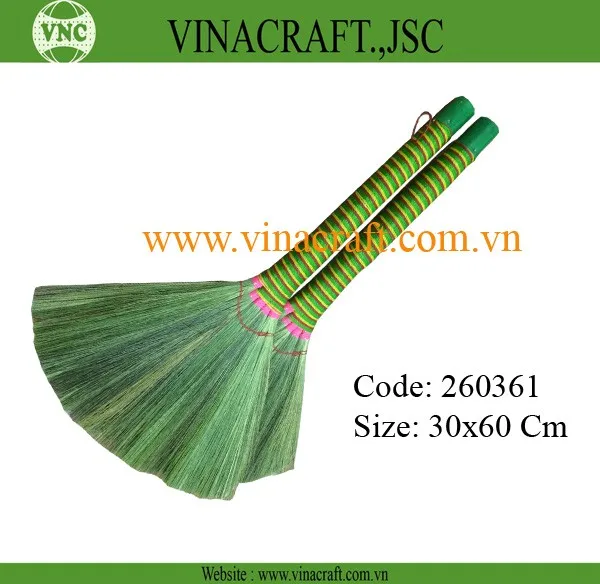Vietnamese Broom With Plastic Handle Buy Grass Broom,Vietnam Grass Broom,Broom Grass Product