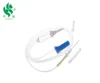 pediatric iv infusion set with butterfly needle made by manufacturing machine