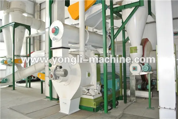 Wood Biomass PeWood Biomass Pellet Making Line/Alfalfa Pellet Press Machine