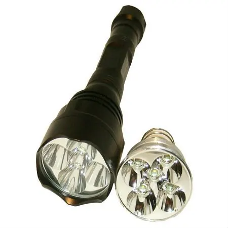 High power led flashlight 1200 lumen
