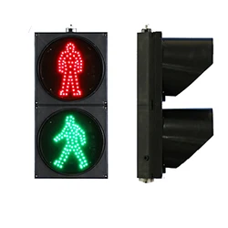 Diameter 300mm Metal Yellow Flashing Hazard Warning Traffic Light - Buy ...