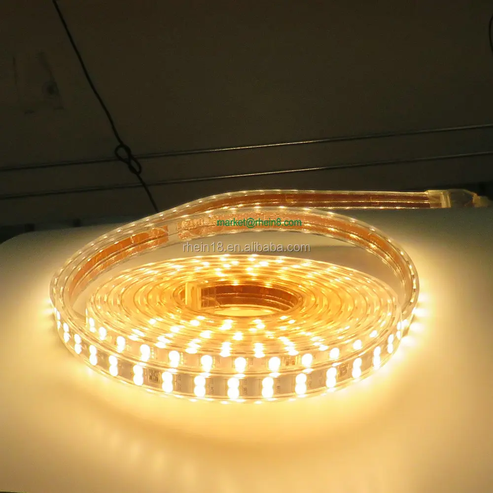 
120V 220V 120led per meter double row white RGB 5050 led strip 