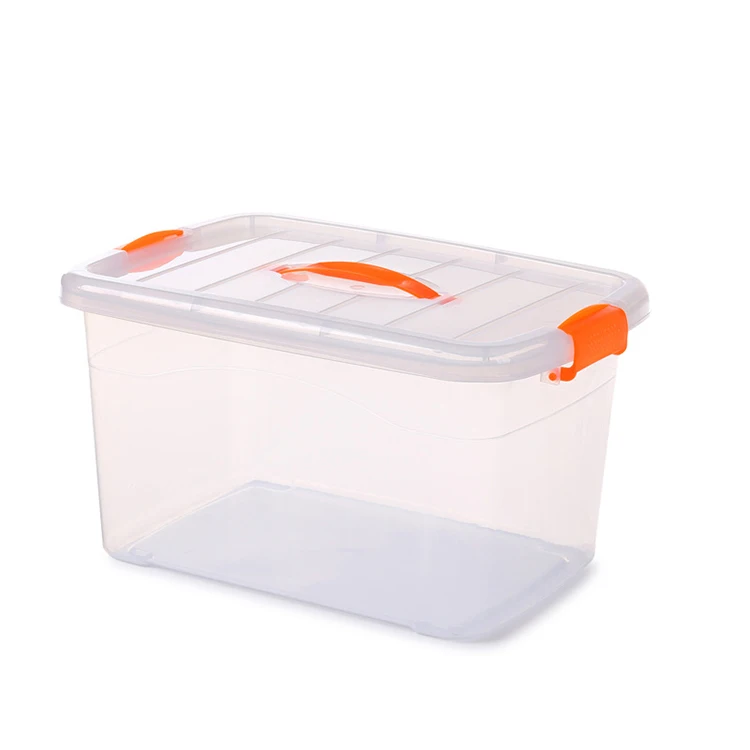 

Really useful plastic stackable 100% recycled plastic storage box clear