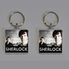 Sherlock Key Chain - BBC Sherlock Holmes Inspired keychain Watson vision 2 Acrylic key ring