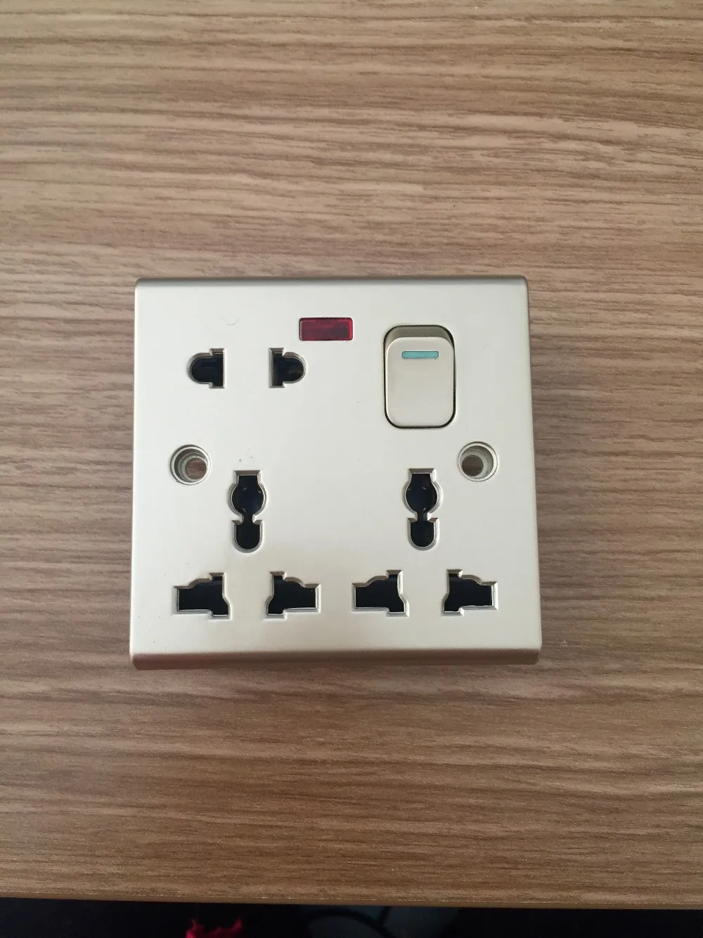 13a 1 Gang 8 Pin Or 6 Pin Mk Switch Socket For Pakistan And Bangladesh