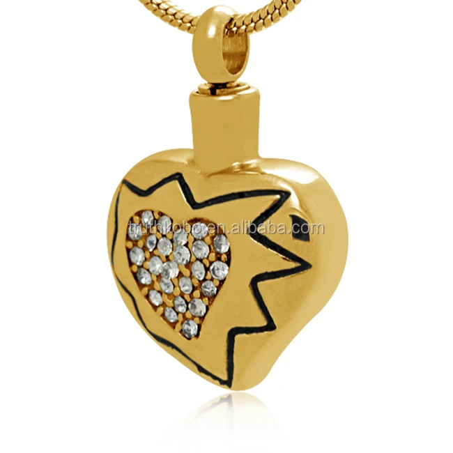 

Heart Remembrance Jewelry Urn Enclosed In Heart Cremation Locket Pendant Keepsake Urns Ash Pet Pendant, N/a