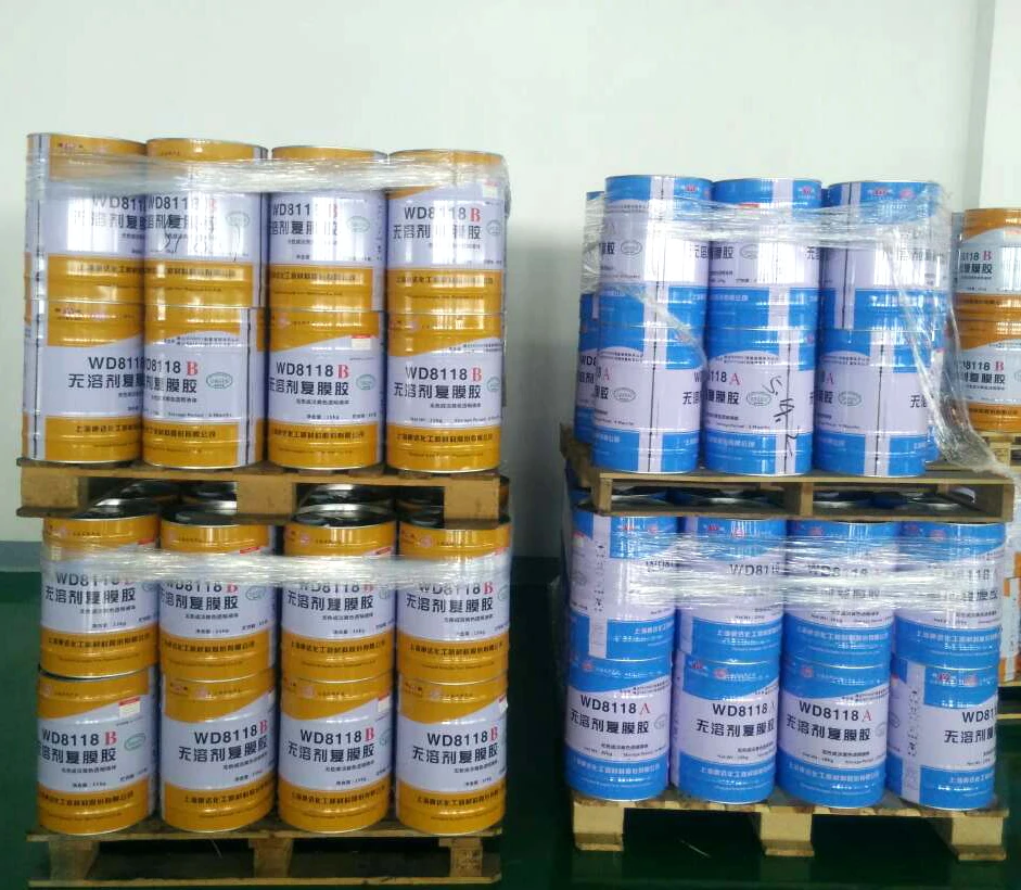 Solventless Pu Laminating Adhesive Wd8118b,Solventless Polyurethane