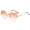 Latest product 2018 unique designer cateye sunglasses women