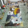 2019 Multi Mixed Color Glass Marble Mural Art Home Decor Mosaic Wallpaper For Wall
