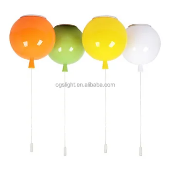 New Modern Colorful Balloon Light Ceiling Lamp Kids Lights For Child S Room Buy Colorful Balloon Lamp Balloon Ceiling Light Ceiling Lighting For