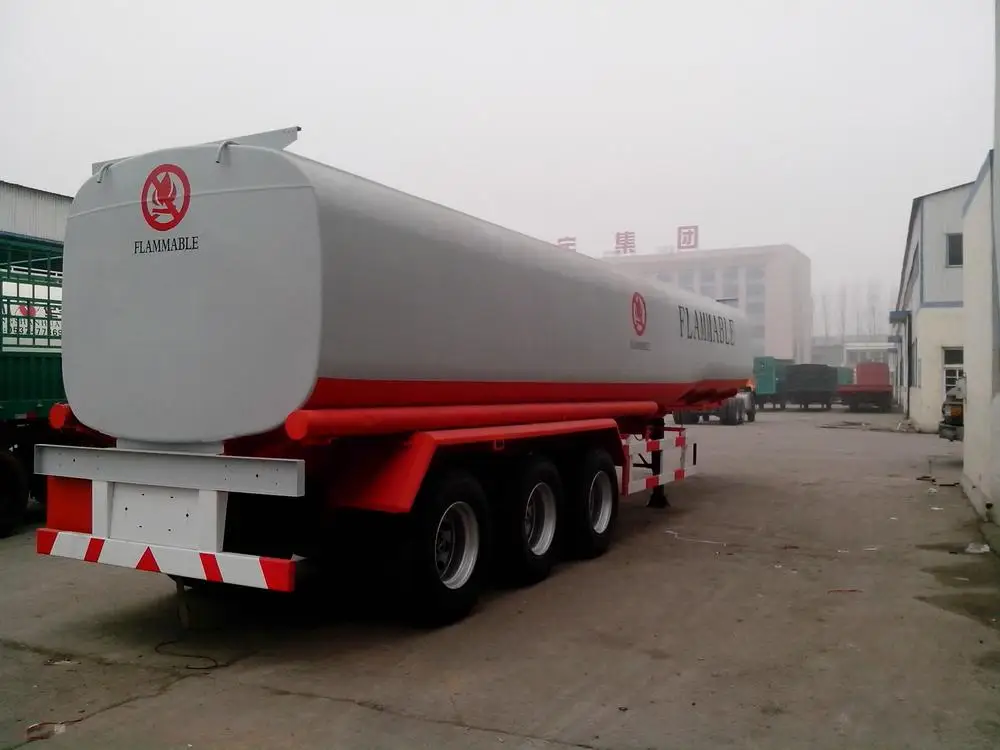 side oil tanker semi trailer7