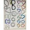 colorful aluminium alloy outdoor hook mix shaped climbing button metal carabiner