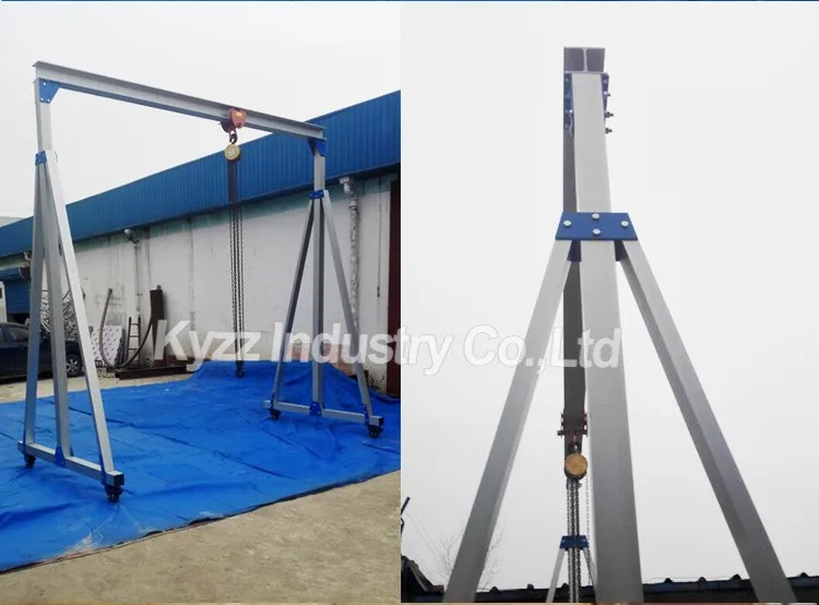LT1 Model light duty small portable aluminum mobile gantry crane (5).jpg