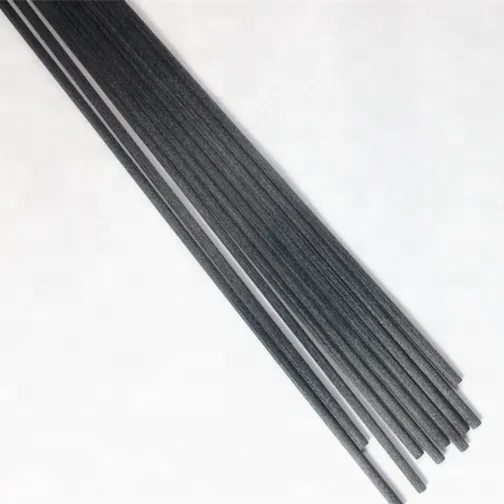 black  and white 3mmD*21cmL welcome to get free sample black fiber stick
