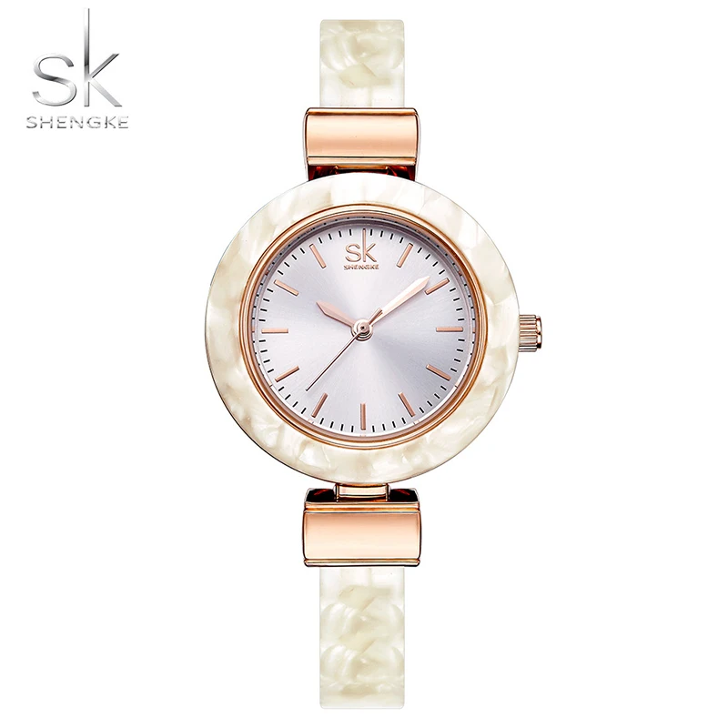 

Shengke Bracelet Women Watches for Lady Fashion Dress Bangles Charming Chain Style Quartz Brand Luxury SK Watch Reloj Mujer New