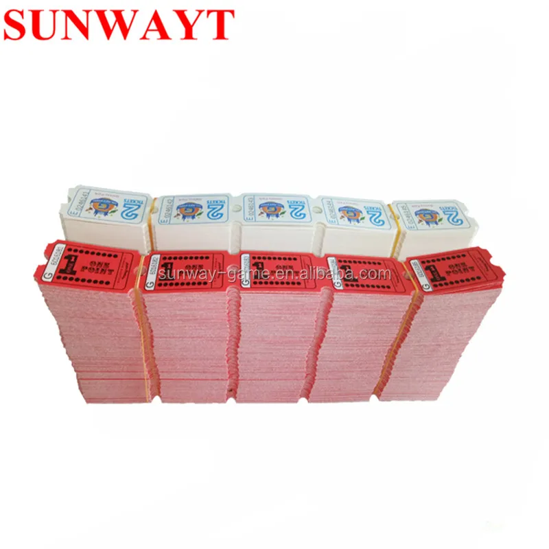 180g 160g cheap price arcade parts factory direct custom lottery ticket