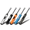 Windproof Flameless Long Electric Lighter Igniter, USB Charging Lighter for Kitchen, BBQ, Candle and Fireworks