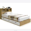 cheapest Simple single bed/E1 particle board / modern wood simple bed
