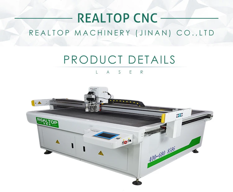 Realtop Intelligent Typesetting Price Cardboard Digital Cutting Machine Buy Sticker Cutting