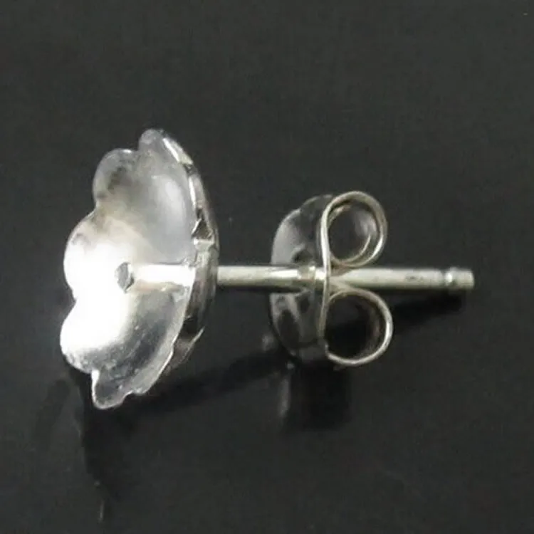 

Beadsnice ID 29649 925 silver stud best for DIY jewelry earring findings