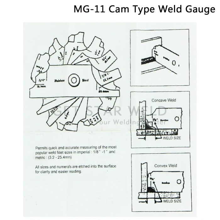 Mg11 Cam Type Weld Gauge Buy Welding Gauge,Bridge Cam Gauge,Welding