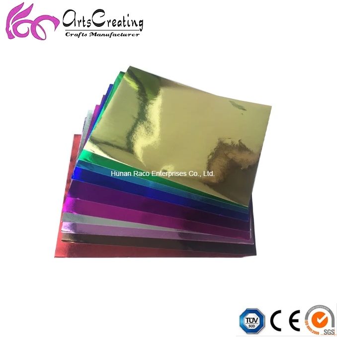 Wholesale 200gsm 250gsm Mirror Metallic Cardstock Buy Mirror Paper