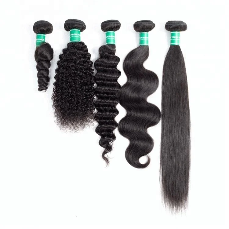 Wholesale Raw Temple Virgin Bundle Hair Vendors Different Types Of