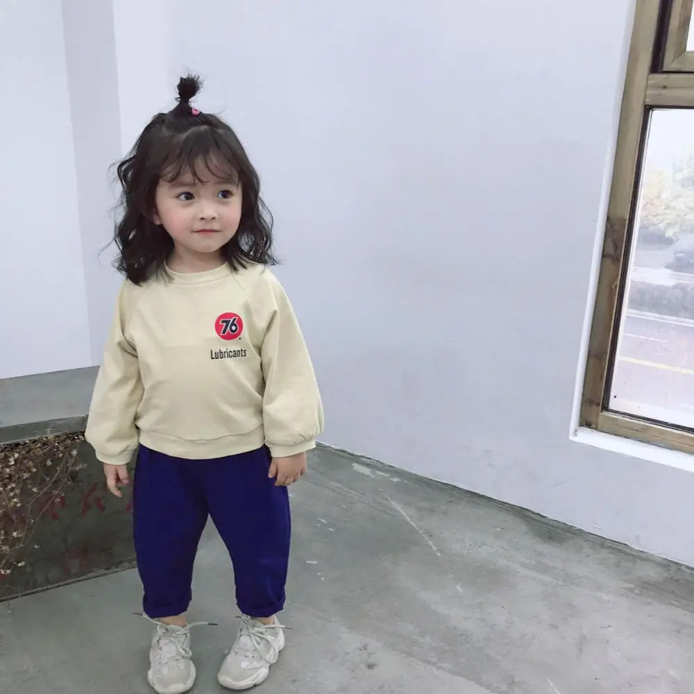

2019 hot wholesale baby girl pants casual cotton girls pants, Purple;ivory