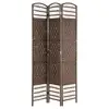 Dubai Privacy Bamboo Separator Screen Style 3 Panel Room Divider