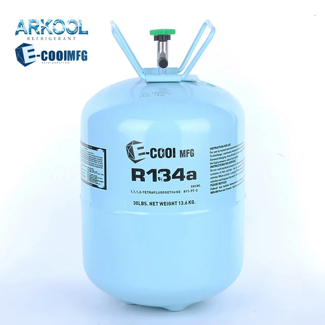 Air Condition 99.9% Purity HFC Refrigerant Gas R134a