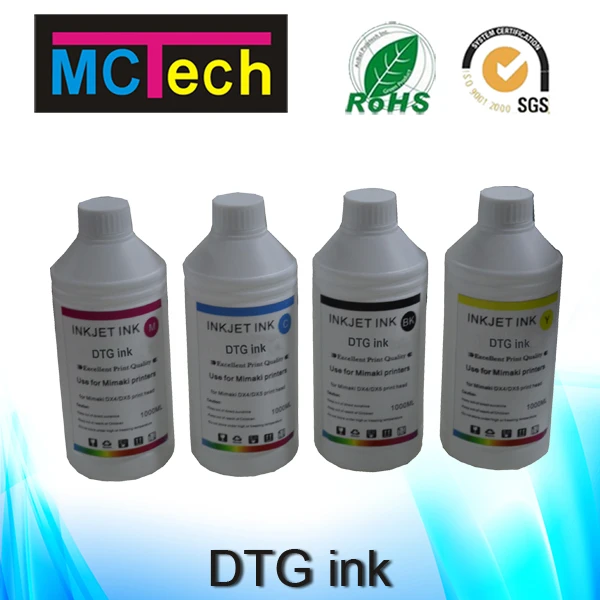 white pigment dtg ink