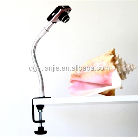 
Flexible Webcam Gooseneck with clamp arm mount holder for camera using Flex Metal Tubing China 