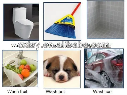 Plastic Handy Toilet Cleaning Of Shattaf Gel Portable Toilet