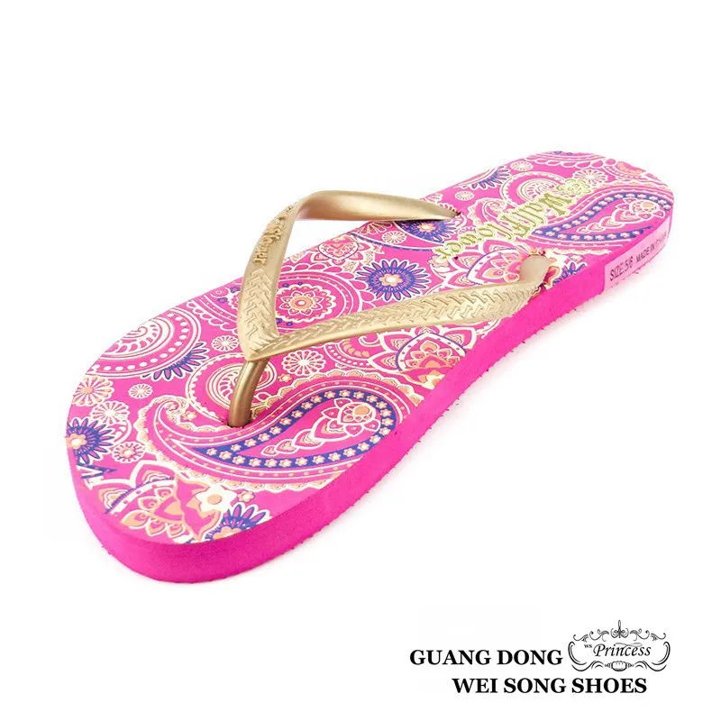 New Style Hot Sale Ladies Medicated Flat Slipper Footwear For Women - Buy Ladies Flat Slipper 