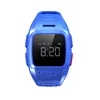 sos dialLED Digital Smart Watch Child Rubber Band SIM Card Two Way Talk Kids Sport Watch GPS IP67 waterproof gps watch tracker v