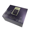 China Suppliers Matte Black Paper Cardboard Magnetic Folding Packaging Box