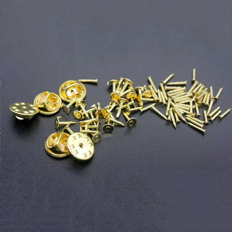 Hot Brass Butterfly Clutch Clasp Fastener Pin Backs For Military Buy