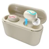 2019 new products hot sell in ear charging box bluetooth earphone with automatic connect function