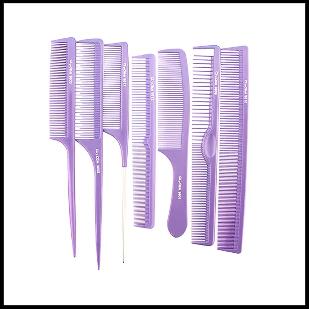 Stainless Steel Rat Tail Metal Handle Weaving Hair Comb