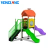 YL71408-02 Little kids playground, kids zone, 2 slides outdoor mini playground