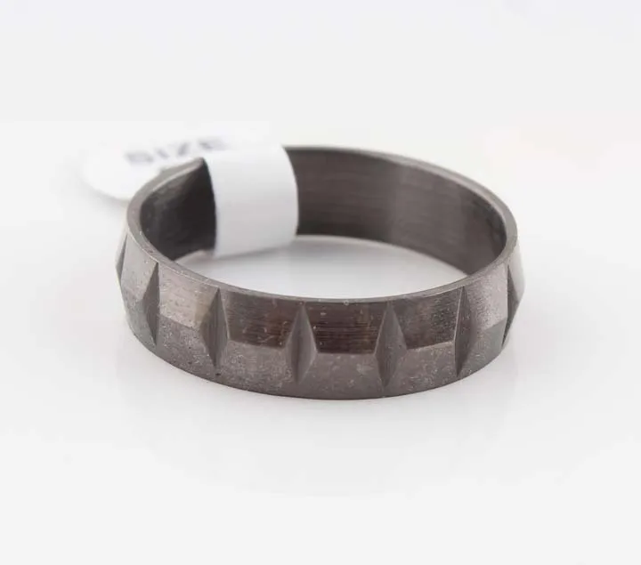 Clic Engagement Rings Find Deals Get Quotations Whole 316l Stainless Steel Rings Black Simple Clic Circle Cut Wedding Engagement